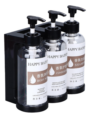 Dispensador De Jabón Envase Para Champú De Baño Montado A