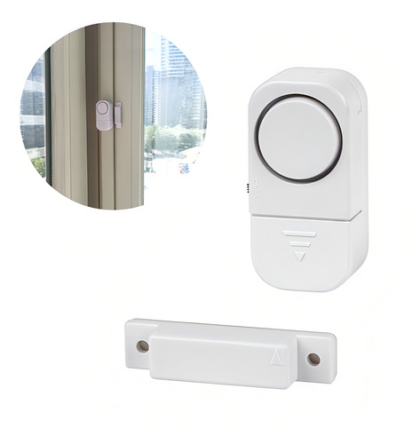 Alarme Contra Invasão Residencial Sonoro Porta Comercio