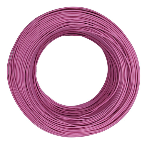 Cable Unipolar 0.25mm X 10 Metros Electronica Color Rosa