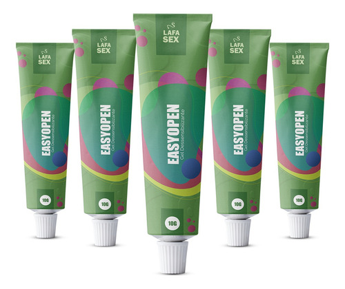  Kit Lafasex 5 U Easyopen Anestesico Lubrifica Dessensibiliza