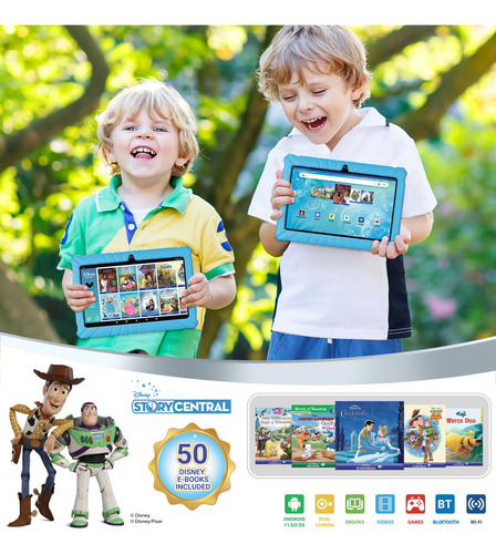 Tablet Contixo V8-2 Para Niños, 7 Pulgadas, Android 11, 32 G