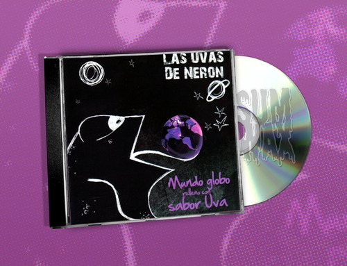 Las Uvas De Neron - Mundo Globo Relleno Con Sabor Uva Cd 