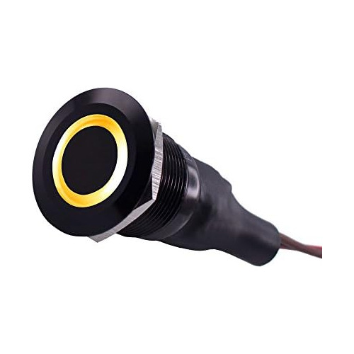 Interruptor Led Antivandalismo Preconectado (25mm, Carc...