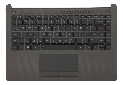 Repuesto Para Portatil Hp Soporte Teclado Gris