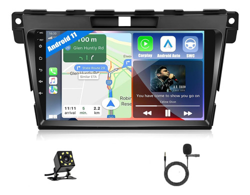 Estéreo 2+32g Para Mazda Cx-7 2008-2015 Cámara Gps Carplay