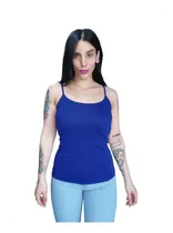 Comprar 1 Musculosa Mujer Bretel Fino 1 Musculosa Modal Con Lycra