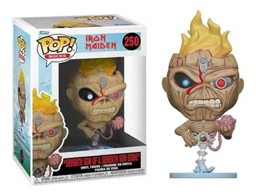 Iron Maiden Seventh Son Of A Seventh Son Eddie Pop Funko 250