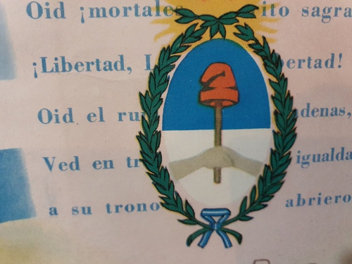 Antiguo Diploma Del Ejercito Juramento A La Bandera-050 (Usado)