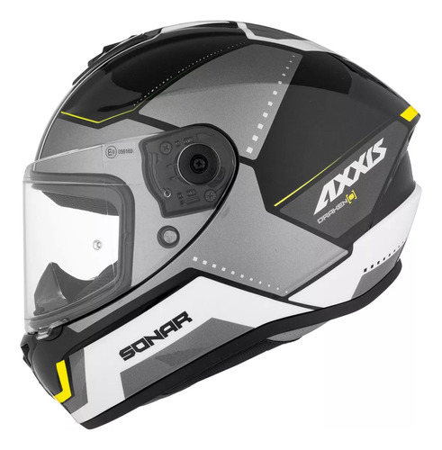 Casco Integral Moto  Axxis Draken Sonar - Fas Motos