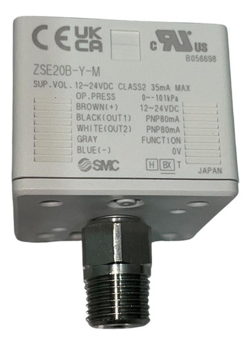 Smc Digital Pressure Switch Zse20b-y-m-01-w-x500