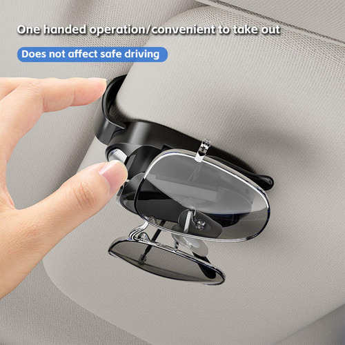 Portagafas Para Coche Soporte Para Gafas Con Clip De Montaje