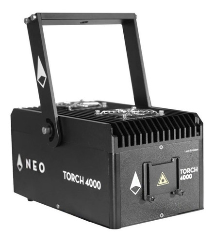 Laser Ultra-potente Neo Torch 4000 4000mw Rgb 256 Patrones