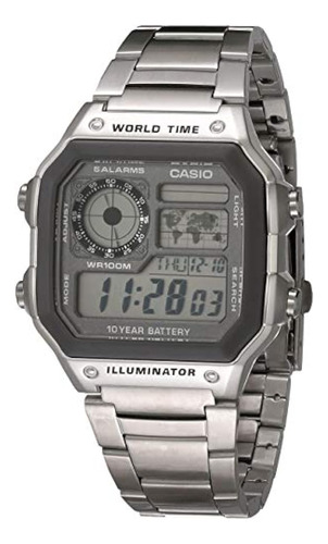 Casio Reloj De Cuarzo Con Bateria De 10 Años Para Hombre