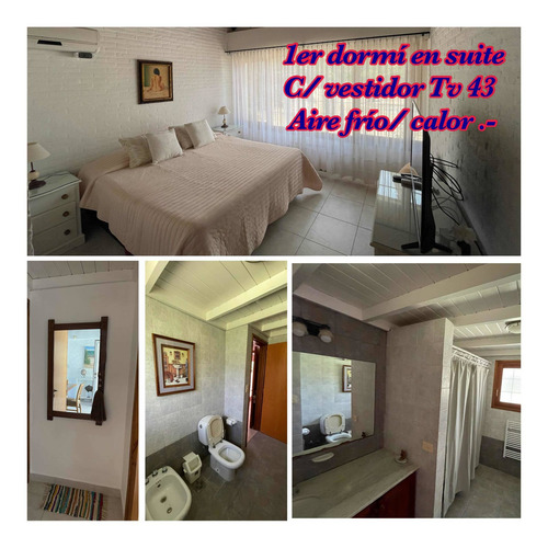 Imagen 7 de 15 de Casa En Carilo 50 Metros Del Mar P/12 Personas