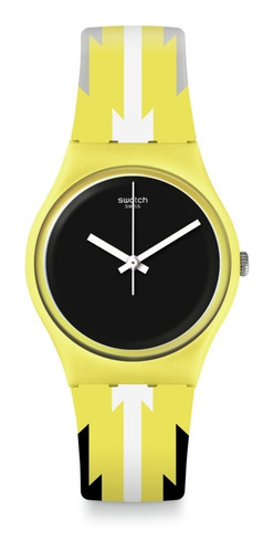 Reloj Swatch De Cuarzo Suizo Para Mujer Con Correa De Silico