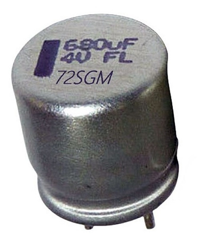 Condensador Capacitor Solido 680 Uf- 4v- Bajo Esr- 8 X 9mm