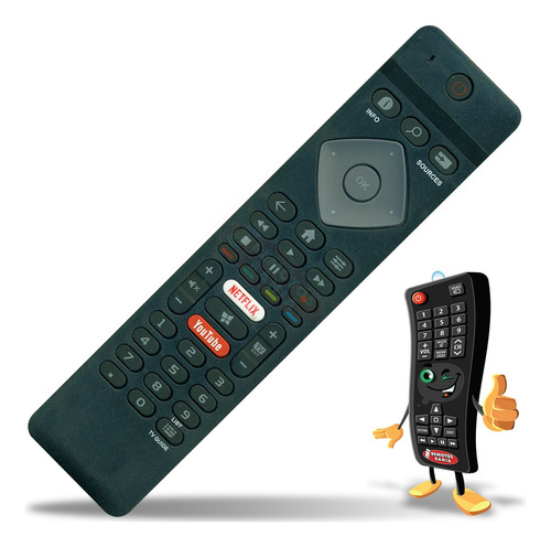 Control Remoto Para Smart Tv Philips 32phd6825 43pfd6825