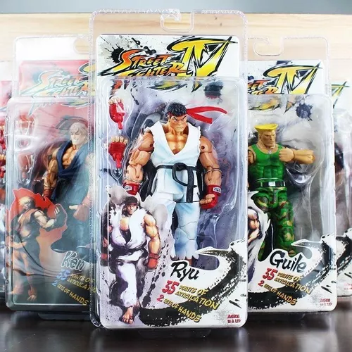 Boneco Street Fighter Guile IV - Neca - Bonecos - Magazine Luiza