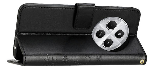 Funda Flip For Xiaomi Redmi 14c Kickstand Correa De Muñeca
