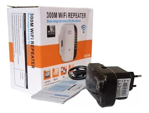 Repetidor Amplificador Señal Wifi 300mbps Cobertura 300m