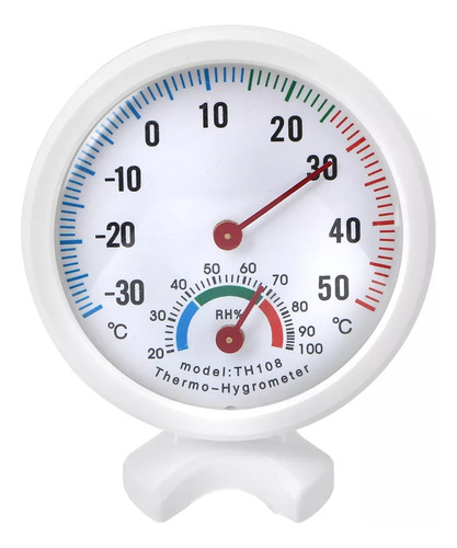 Termometro E Higrometro Mide Tamperatura Y Humedad (7.3cm)