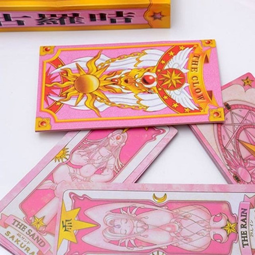 Sakura Card Captor Clow 56 Cartas Rosa