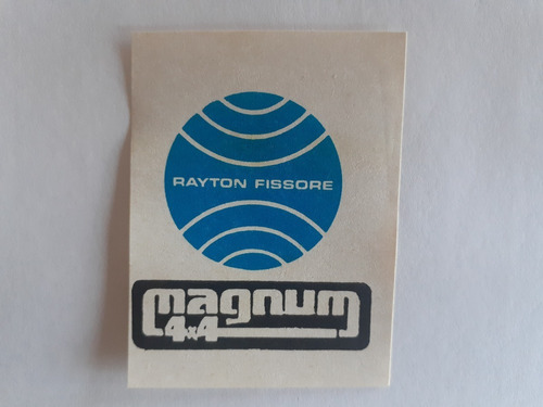 Figurita Top Motor Logo Rayton Fissore Magnum 4x4