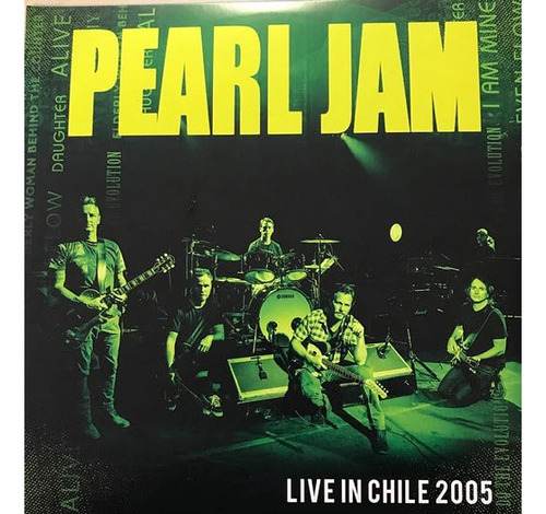Vinilo Pearl Jam Live In Chile 2005 Nuevo 