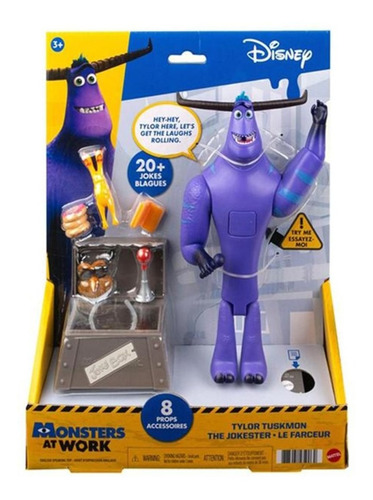 Figura Parlante El Bromista Tylor Tuskmon Monster At Work