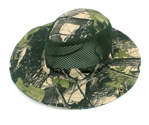 Sombrero Tactico Camuflaje Pesca Caza Camping Transpirable