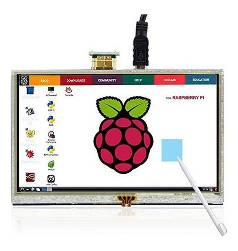 Cámara Deportiva Elecrow Pantalla Raspberry Pi De 5 Pulgada