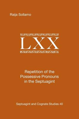 Libro Repetition Of The Possessive Pronouns In The Septua...