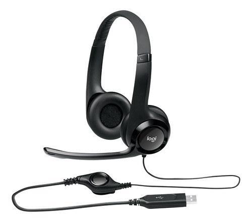 Auriculares Logitech H390 Con Micrófono