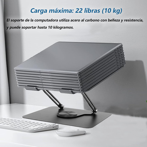 Suporte Para Laptop, Base Para Laptop, Rotação De 360°,