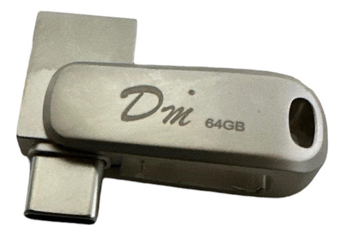 Pendrive Usb Dual A-c Metálico 64gb Pc Teléfono