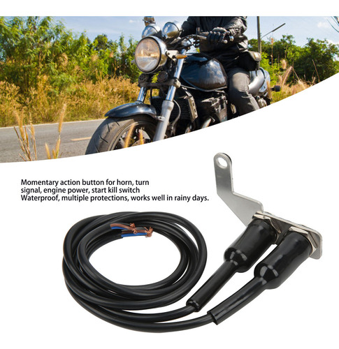 Interruptor Led Para Manillar De Motocicleta, Luz Antiniebla