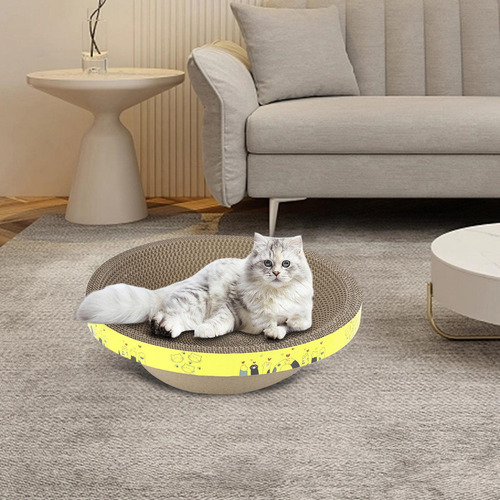 - Rascador Para Gatos En Forma De Cuenco, Protector