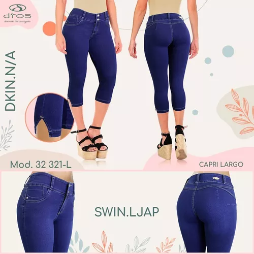 De 25 Pantalones Capri / Pesquero Para Mujer