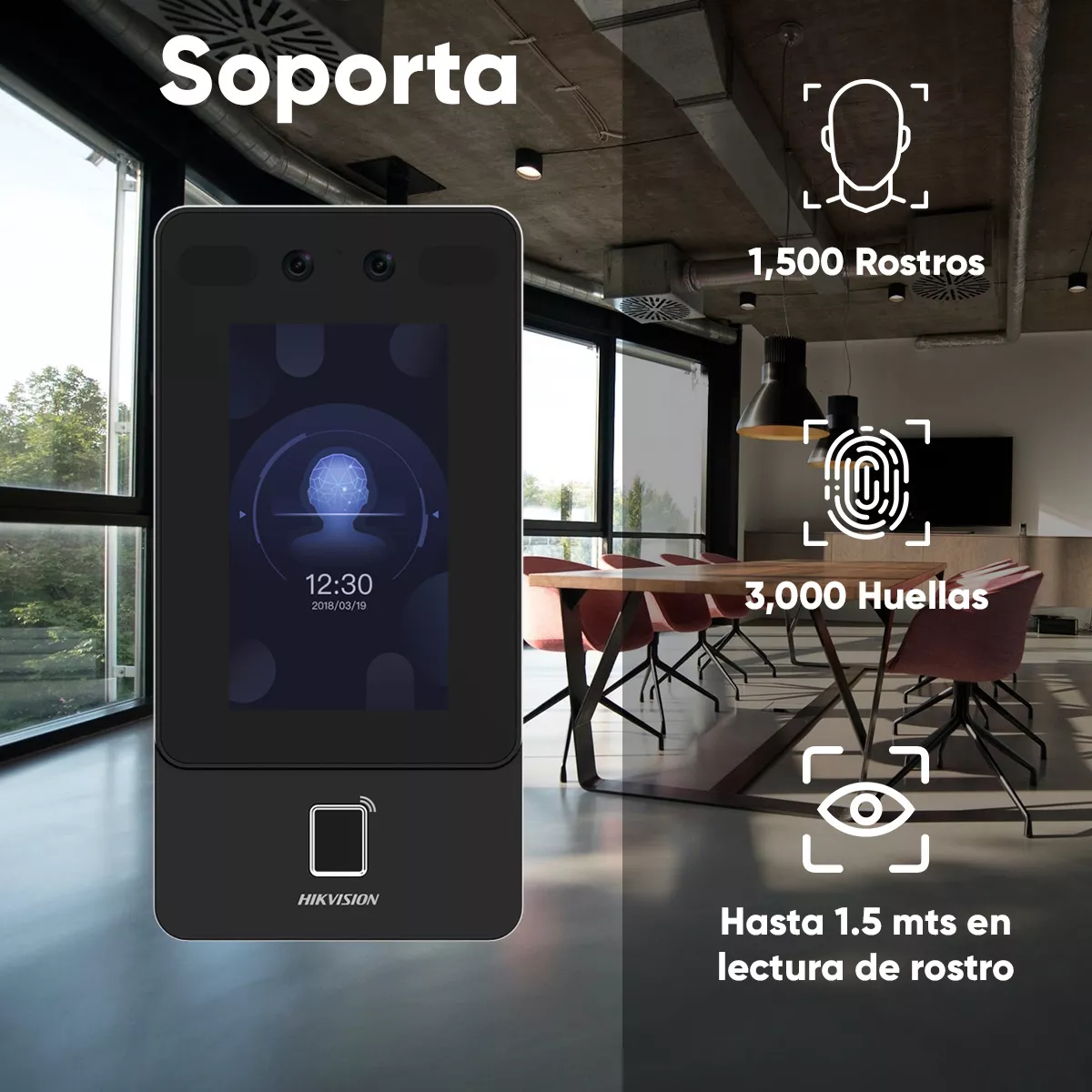 Tercera imagen para búsqueda de reloj checador huella digital