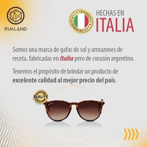 Imagen 5 de 8 de Anteojos Sol Lentes De Sol Rimland Monchéri Premium
