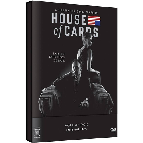 Dvd Série House Of Cards - 2ª Temporada Volume 2 - Lacrado