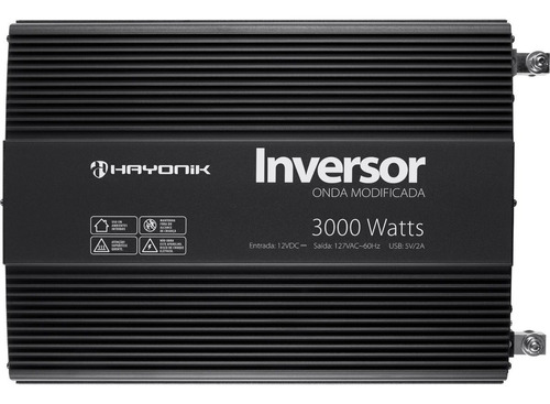 Inversor Hayonik 3000w 12/127v  - Onda Modificada