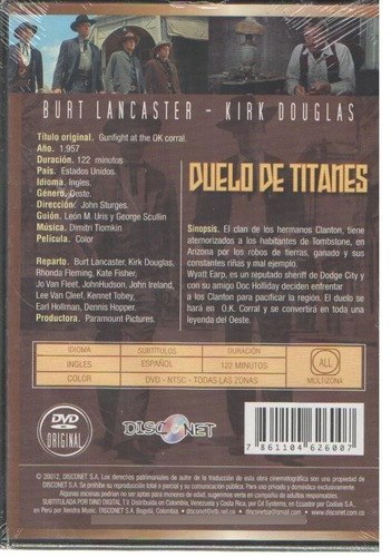 Legoz Zqz Dvd - Duelo De Titanes - Sellado - Ref- 881