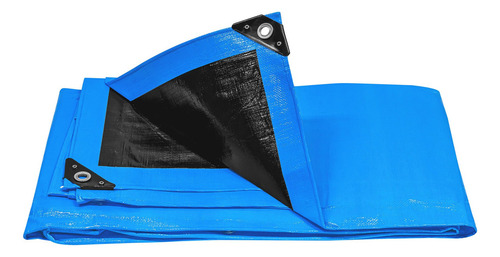 Lona Reforzada Azul 3 X 4m Impermeable Multiusos 15371
