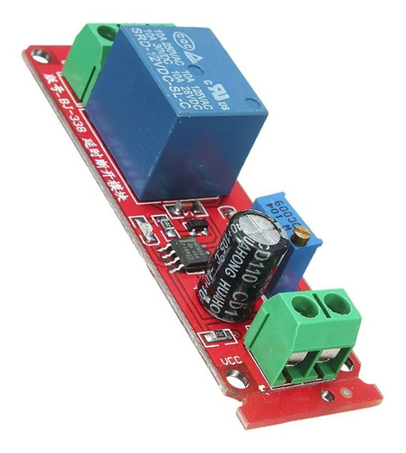 Timer Temporizador Relay 12v Retardo Desarrollo Automatizaci