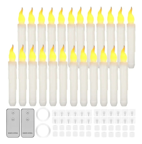 Velas Led Flotantes Con Control Remoto Mágico
