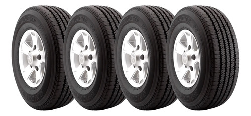 Kit de 4 pneus Bridgestone Dueler H/T 684 II P 215/65R16 98 T