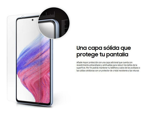 Imagen 8 de 8 de Mica Glass Protector Pantalla Samsung Galaxy A53 5g Original