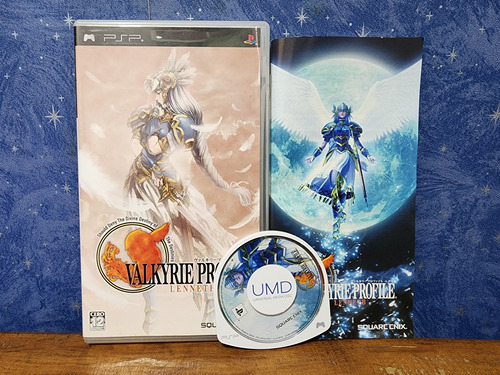 Jogo Valkyrie Profile Lenneth Sony Playstation Portable Psp