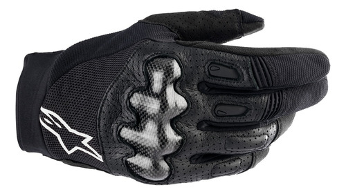 Luva Alpinestars Megawatt V2 Cor Preto Tamanho M - M